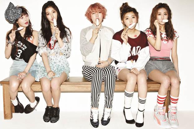 韩国女团4MINUTE