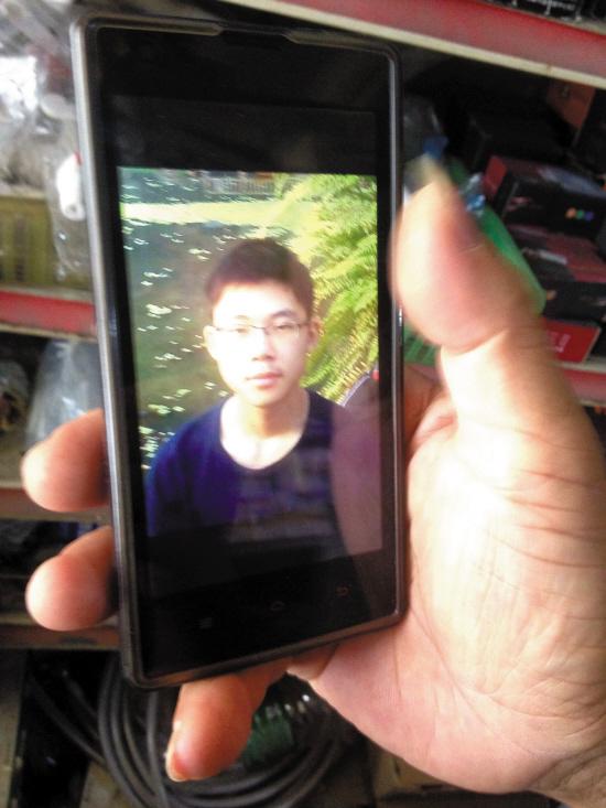 失踪的大三男生刘源茂