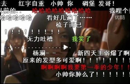 弹幕背后的青年亚文化