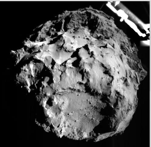 人类探测器首登彗星