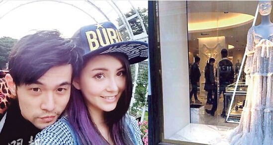 周杰伦伦敦看婚纱买钻戒