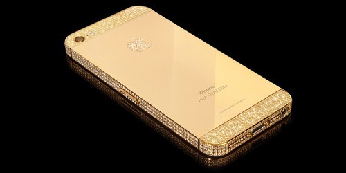 镶满钻石的镀金iPhone6及6Plus系列正式推出
