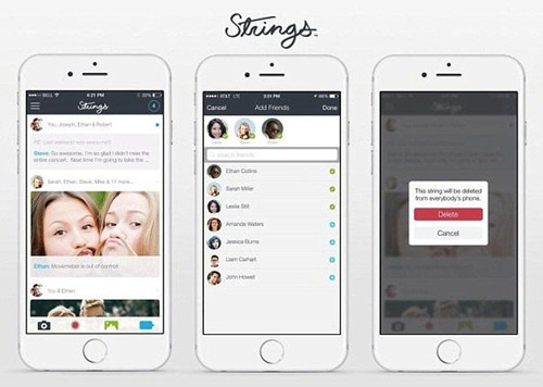 Strings 让你可以后悔的app