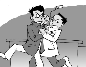 佛山两伙学生聚众斗殴 民警鸣枪致一人亡