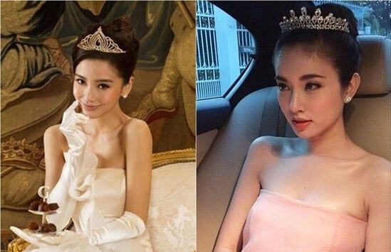 人妖撞脸Angelababy