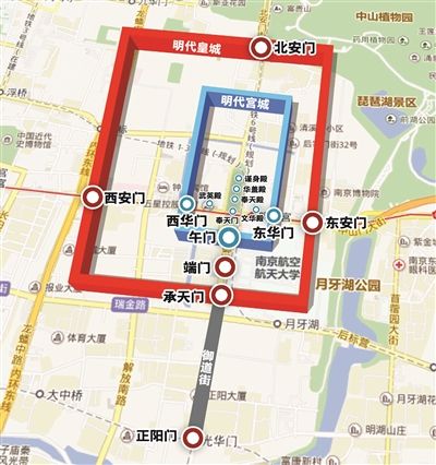 明故宫遗址将进行整顿 已消失建筑不复建