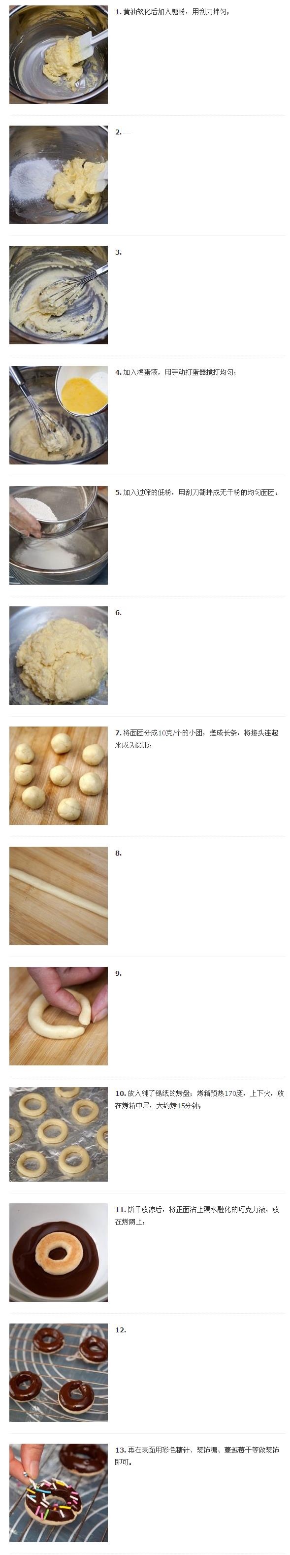 迷你甜甜圈做法