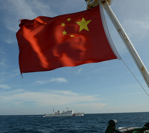 中国海警船驶入钓鱼岛