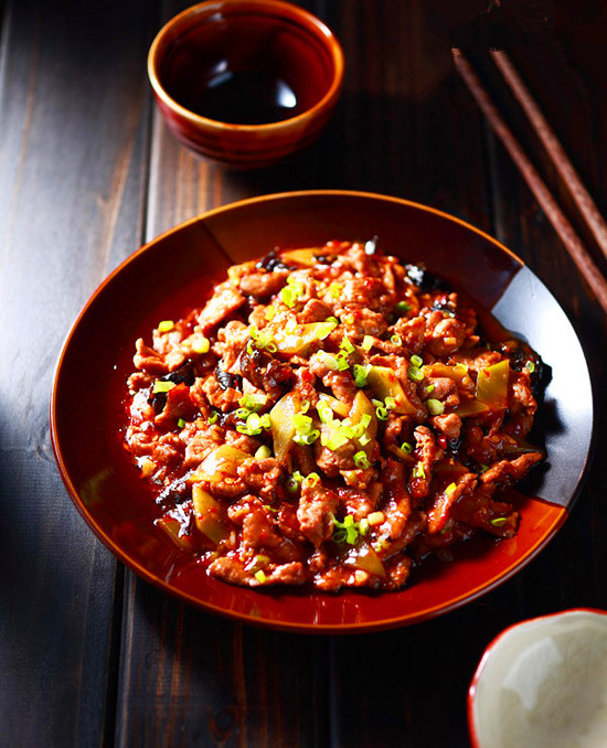 30分钟搞定午餐 鱼香小滑肉