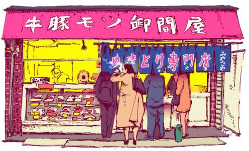 没看过东京街景 澳大利亚艺术家的咖啡纸杯满足你