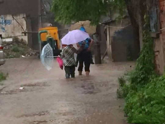大暴雨袭击南京 1小时下54个玄武湖