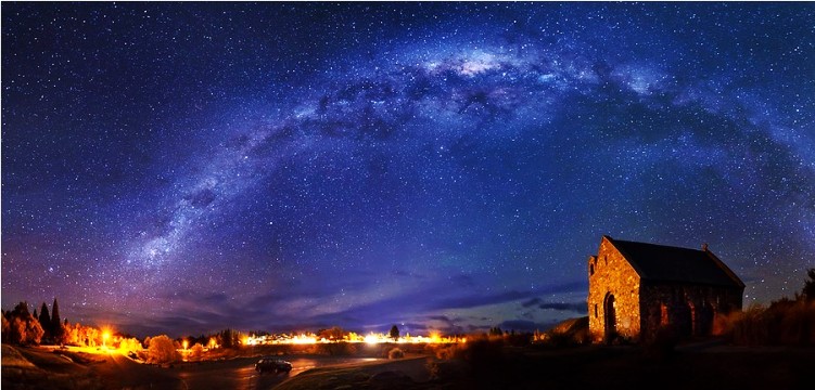 最美的星河 在特卡波小镇的夜空