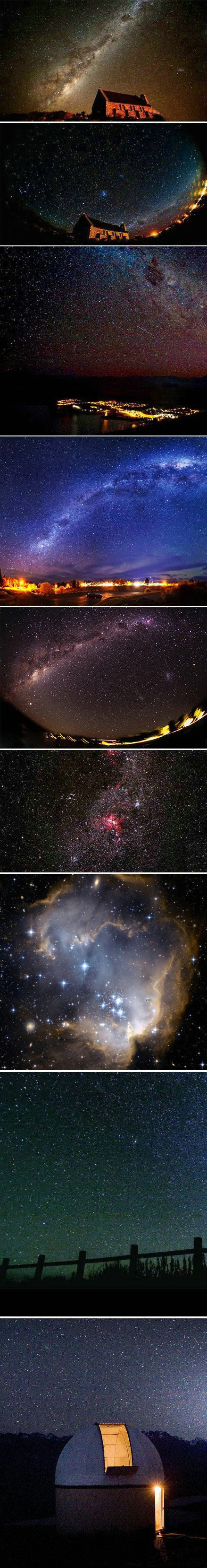 最美的星河 在特卡波小镇的夜空