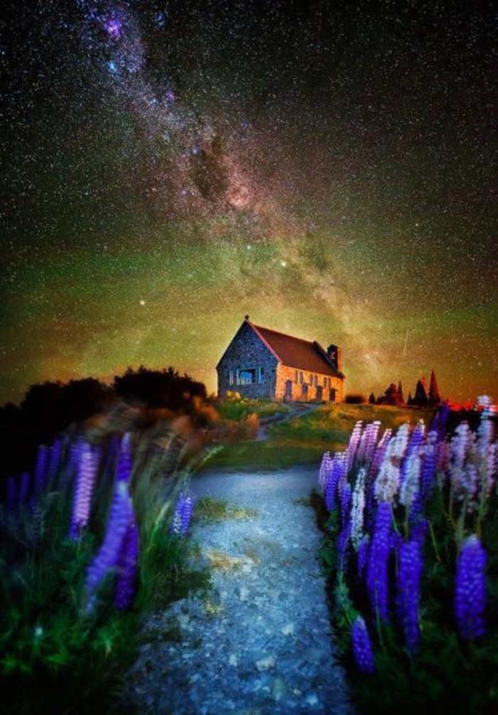 最美的星河 在特卡波小镇的夜空