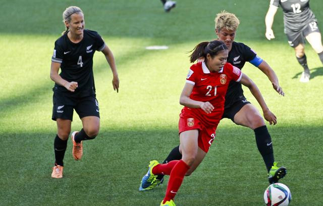 中国女足PK新西兰