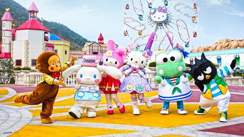 任重快带林心如来这里 Hello Kitty家园萌度升级