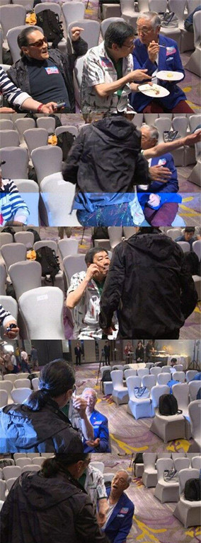 79岁谢贤怒扇77岁曾江耳光 当众爆粗：你怎不死