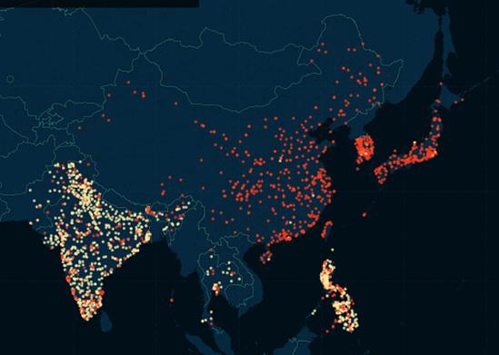 婚外情网站泄密资料被绘成出轨地图 遍布5万城市