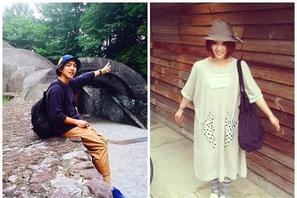 林宥嘉和现任女友丁文琪