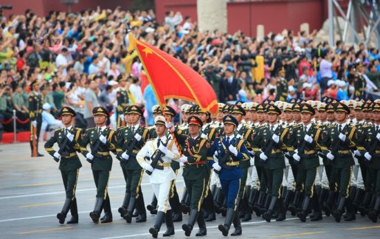 抗战胜利70周年阅兵流程公布 9.3节目单抢先看