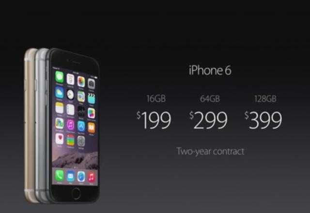 iPhone 6s合约价格曝光