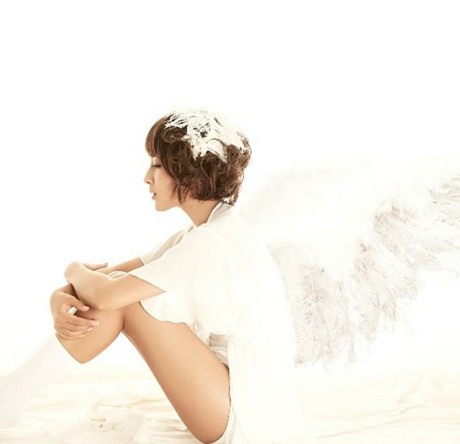 马苏羽毛造型化身美丽天使8