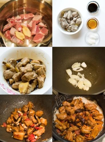 「秘制」排骨焖饭