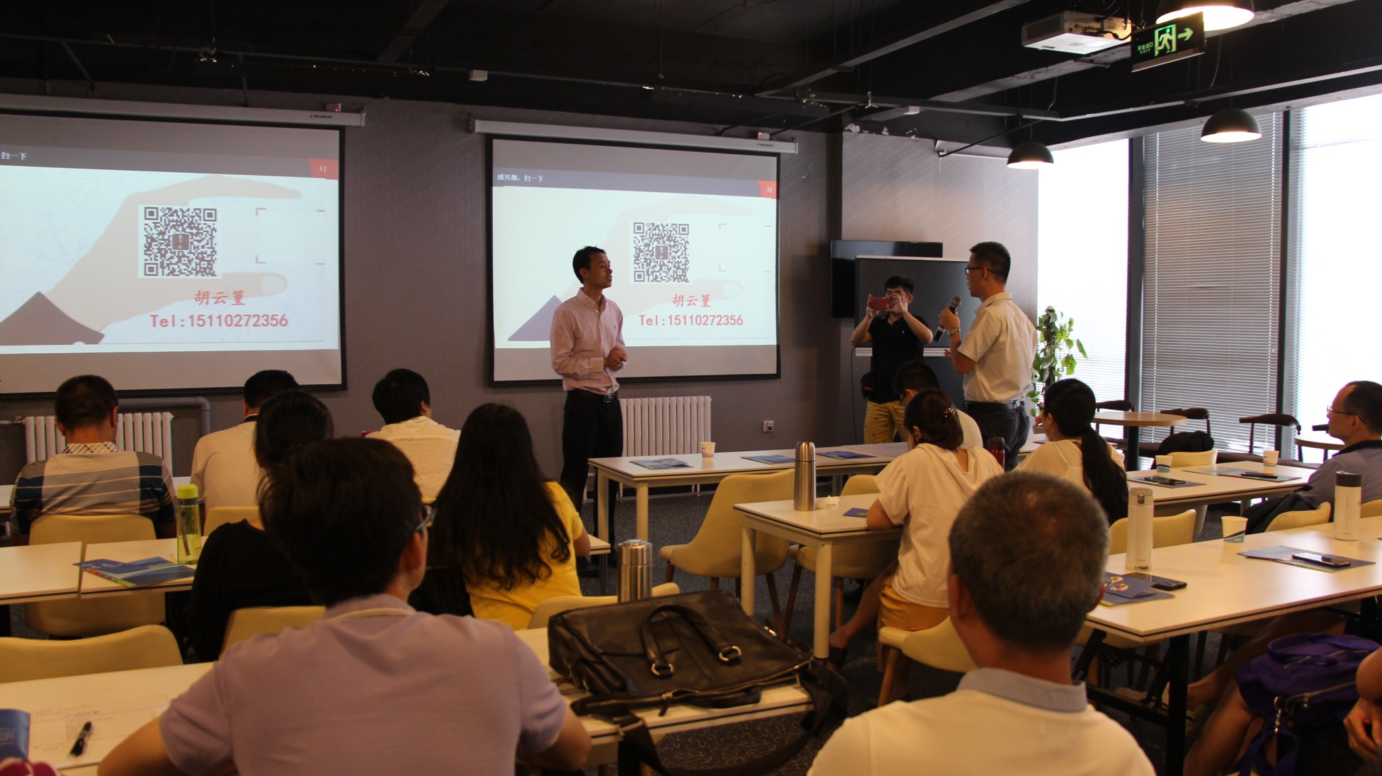 江海区领导莅临拓荒族考察活动圆满落幕