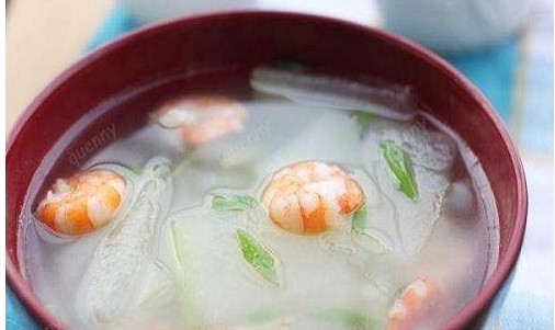 鲜虾冬瓜汤 清热解毒又补钙