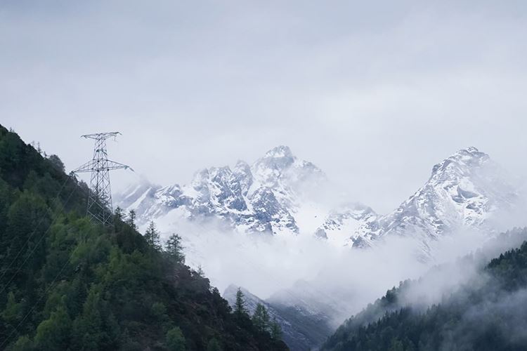 四姑娘山环境