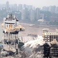 重庆地标建筑成功爆破拆除