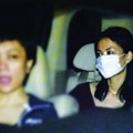 王菲座驾回京遭媒体逼停