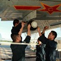 飞豹战机空中“屠杀”靶机