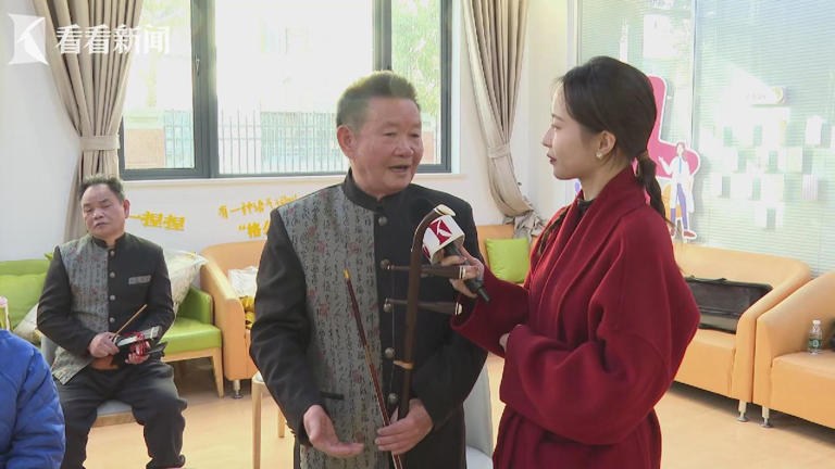 松江区江南丝竹区级传承人杨建国