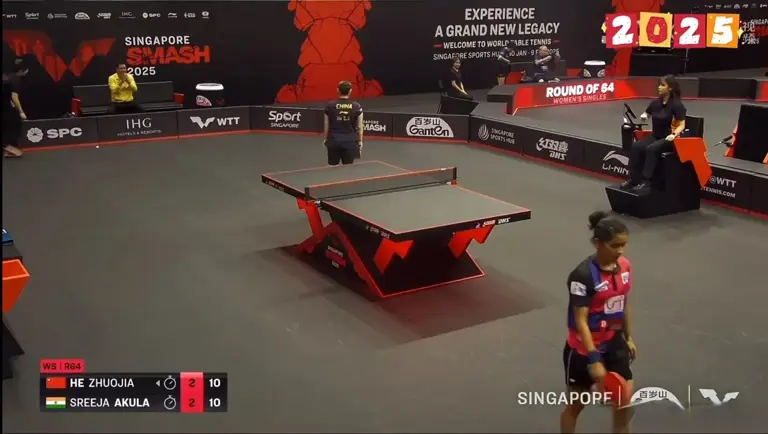 新加坡大满贯：林诗栋说他没瘦，王楚钦黄友政对练，何卓佳晋级