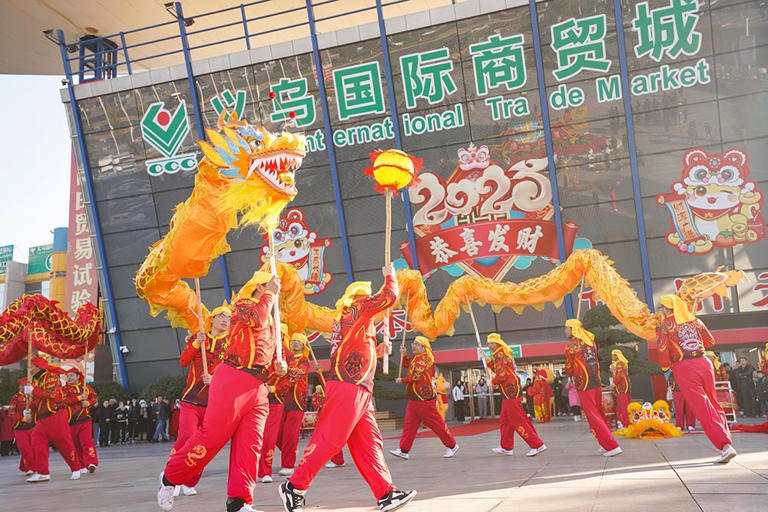 浙江义乌：“世界超市”火热开市