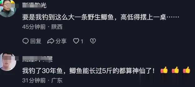 山东男子钓获9.7斤大板鲫狂喜，网友：先数侧线鳞！