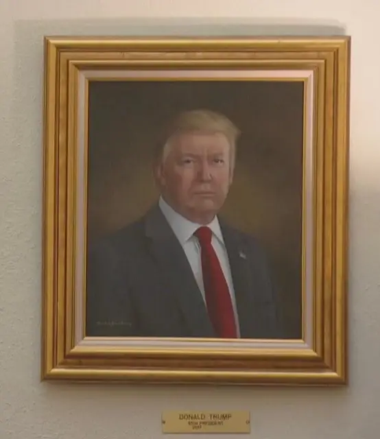 美媒：特朗普不满科罗拉多州议会大厦里自己的肖像画，要求撤走，州长发言人回应